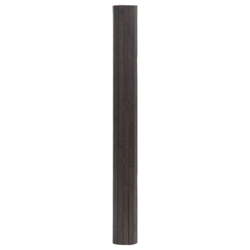 Tepih Pravokutni Tamnosmeđi 70x200 cm Bambus