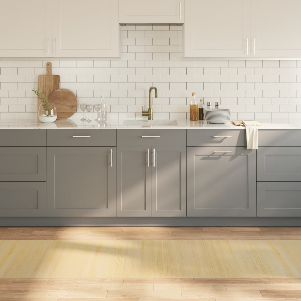 Tepih pravokutni svijetli prirodni 70 x 500 cm od bambusa