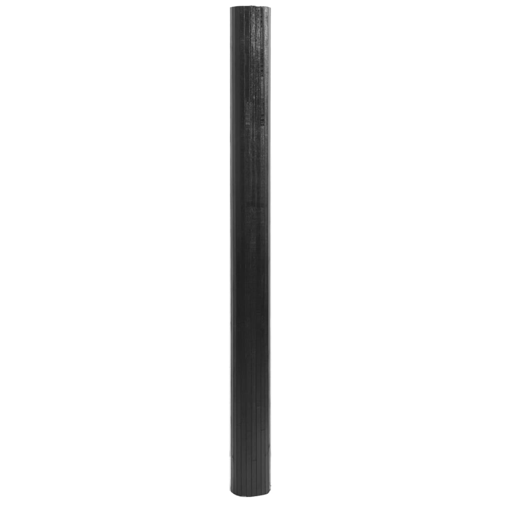Tepih pravokutni sivi 80 x 400 cm od bambusa