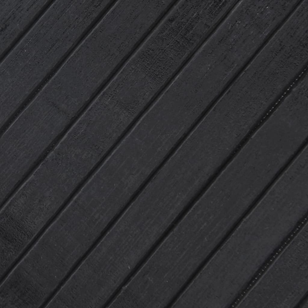 Tepih pravokutni sivi 80 x 400 cm od bambusa
