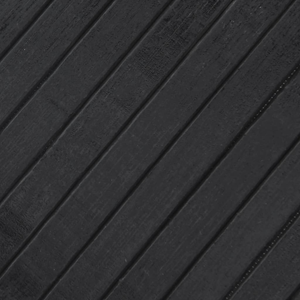 Tepih pravokutni sivi 60 x 200 cm od bambusa