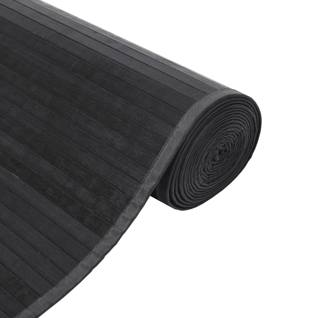 Tepih pravokutni sivi 60 x 400 cm od bambusa