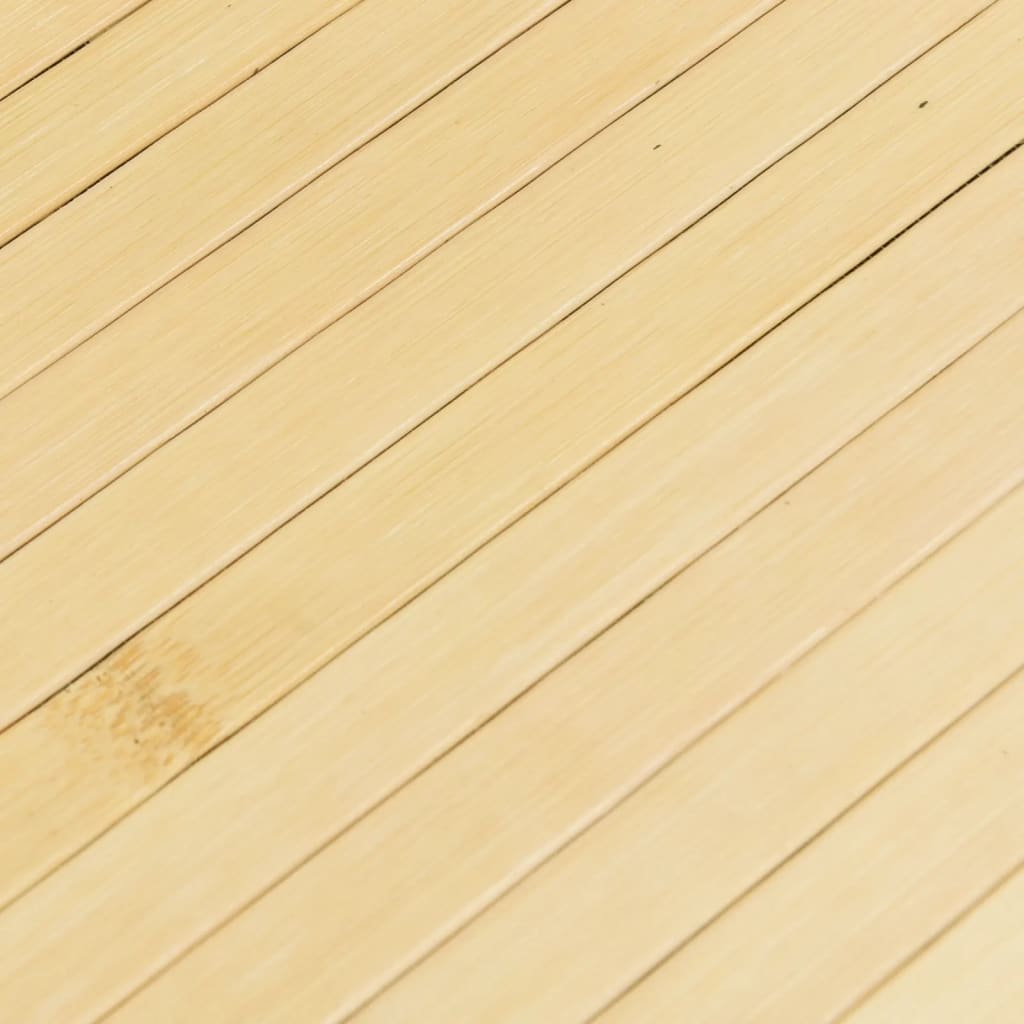 Tepih pravokutni svijetli prirodni 70 x 500 cm od bambusa