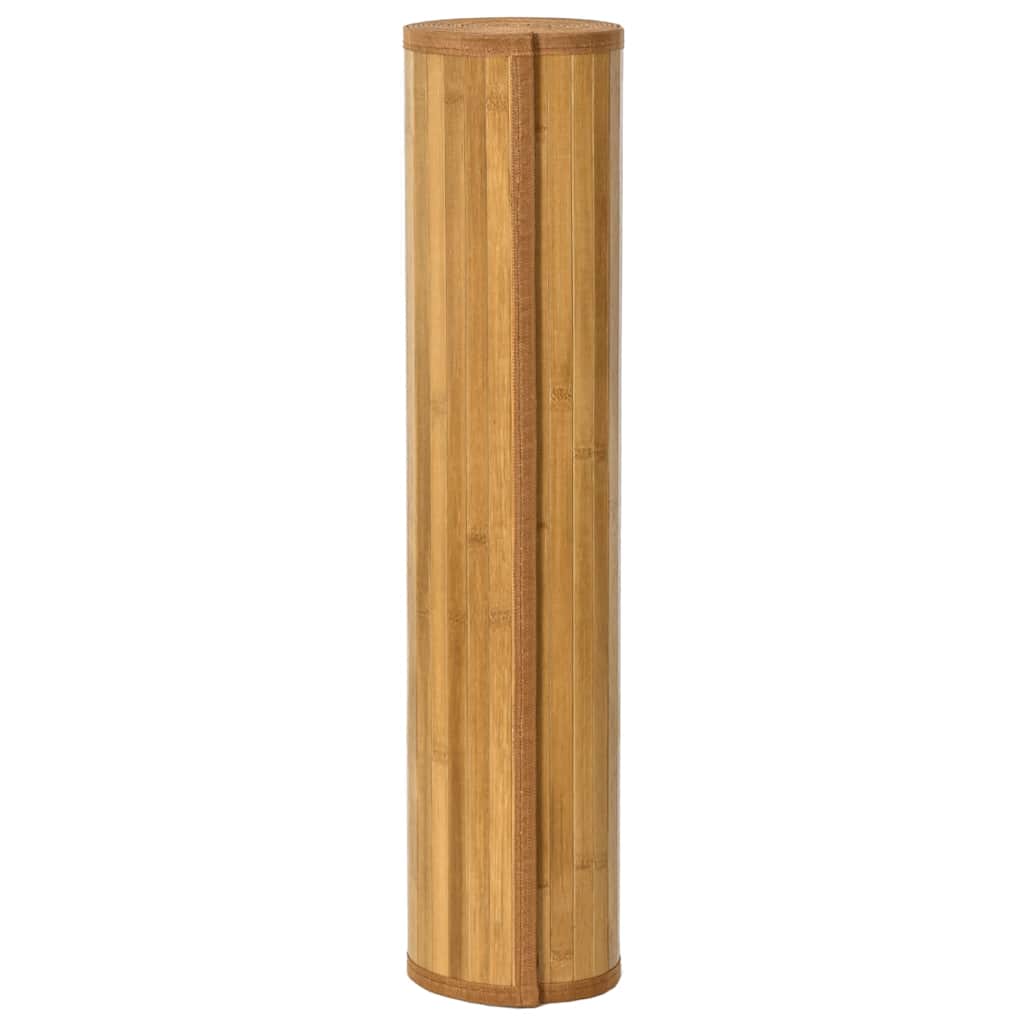 Tepih pravokutni prirodni 100 x 300 cm od bambusa