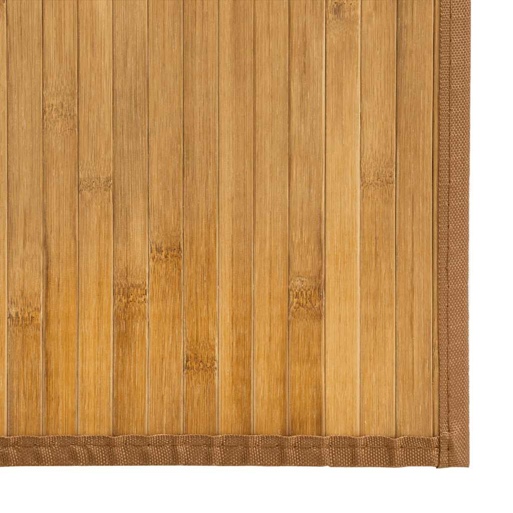 Tepih pravokutni prirodni 100 x 300 cm od bambusa