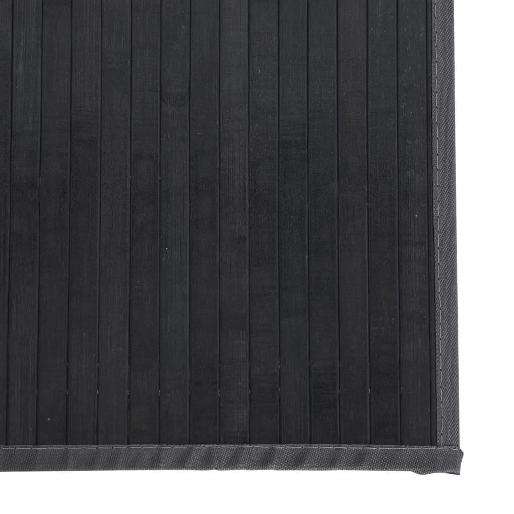 Tepih pravokutni sivi 100 x 500 cm od bambusa