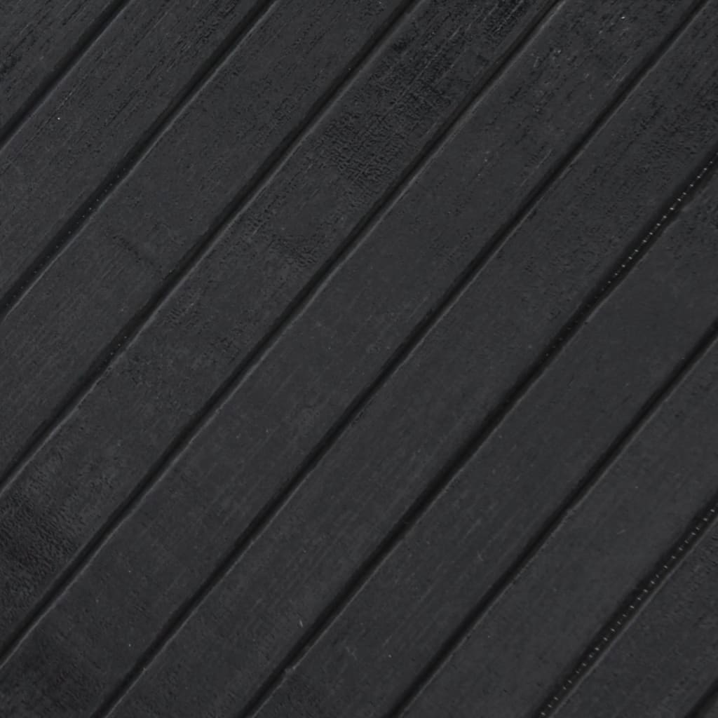 Tepih pravokutni sivi 100 x 500 cm od bambusa