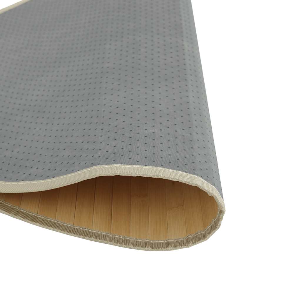 Okrugli tepih svijetlo-prirodni 60 cm bambus