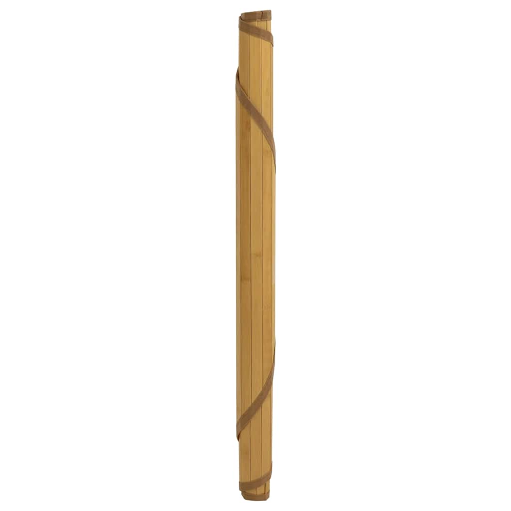 Okrugli tepih Prirodni 80 cm Bambus
