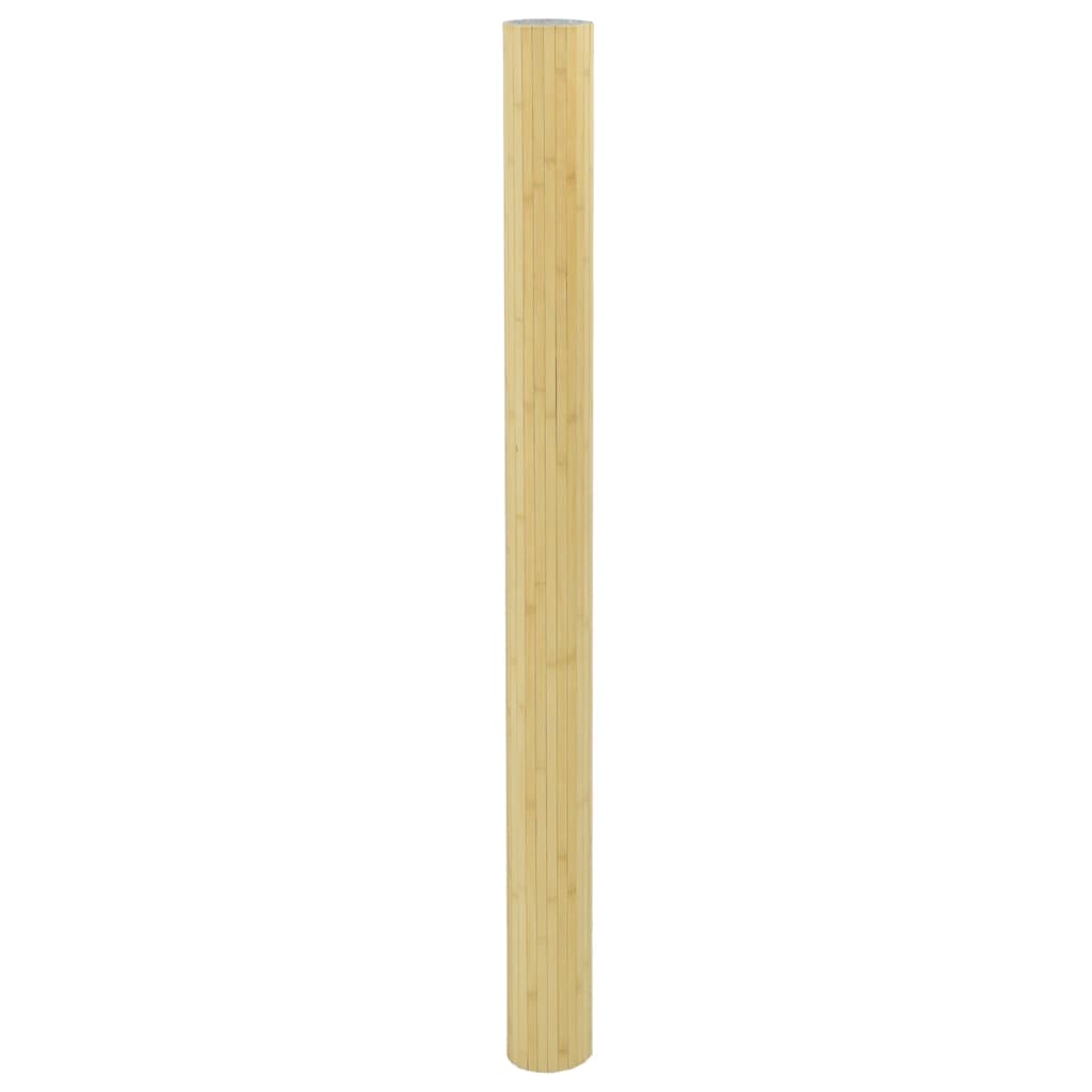 Sobna pregrada svijetla prirodna širina 800 cm visina 165 cm od bambusa