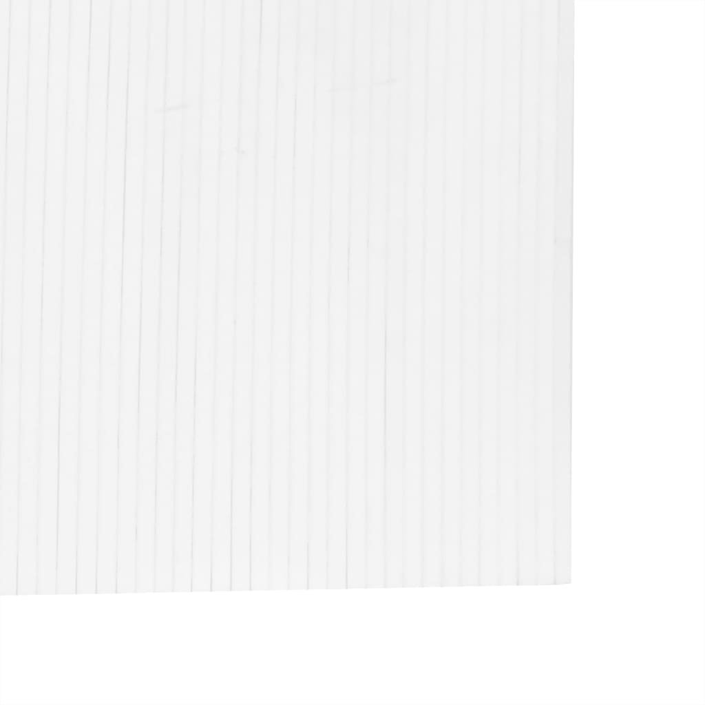Sobna pregrada bijela širina 800 cm visina 165 cm od bambusa
