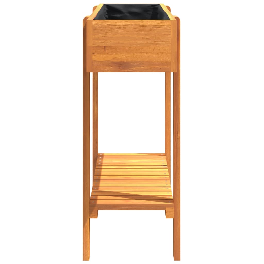 Povišena vrtna gredica 90x30x75 cm od masivnog bagremovog drva
