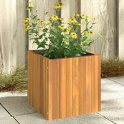 Vrtna sadilica 35 x 35 x 35 cm od masivnog bagremovog drva