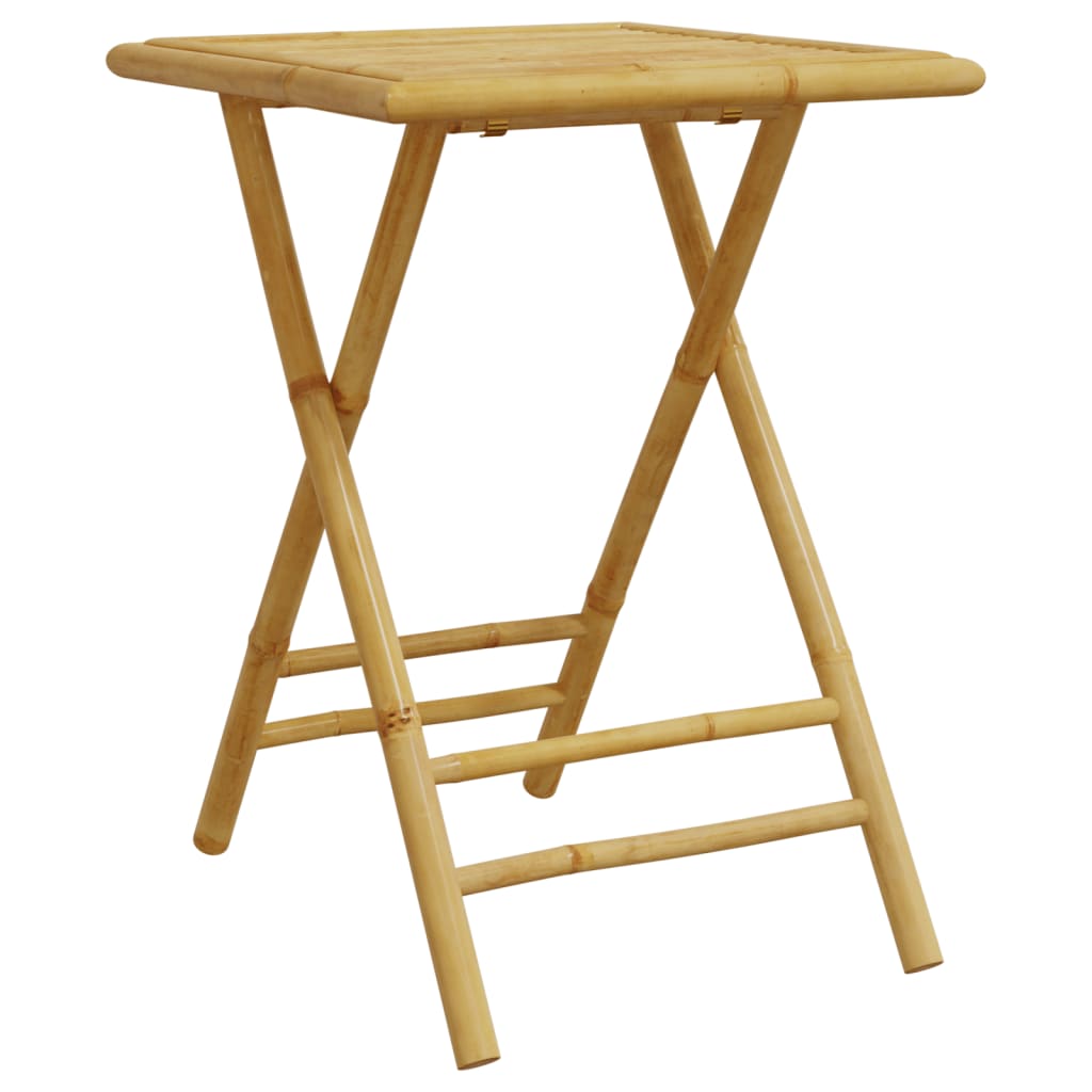 Sklopivi vrtni stol 55 x 55 x 75 cm od bambusa