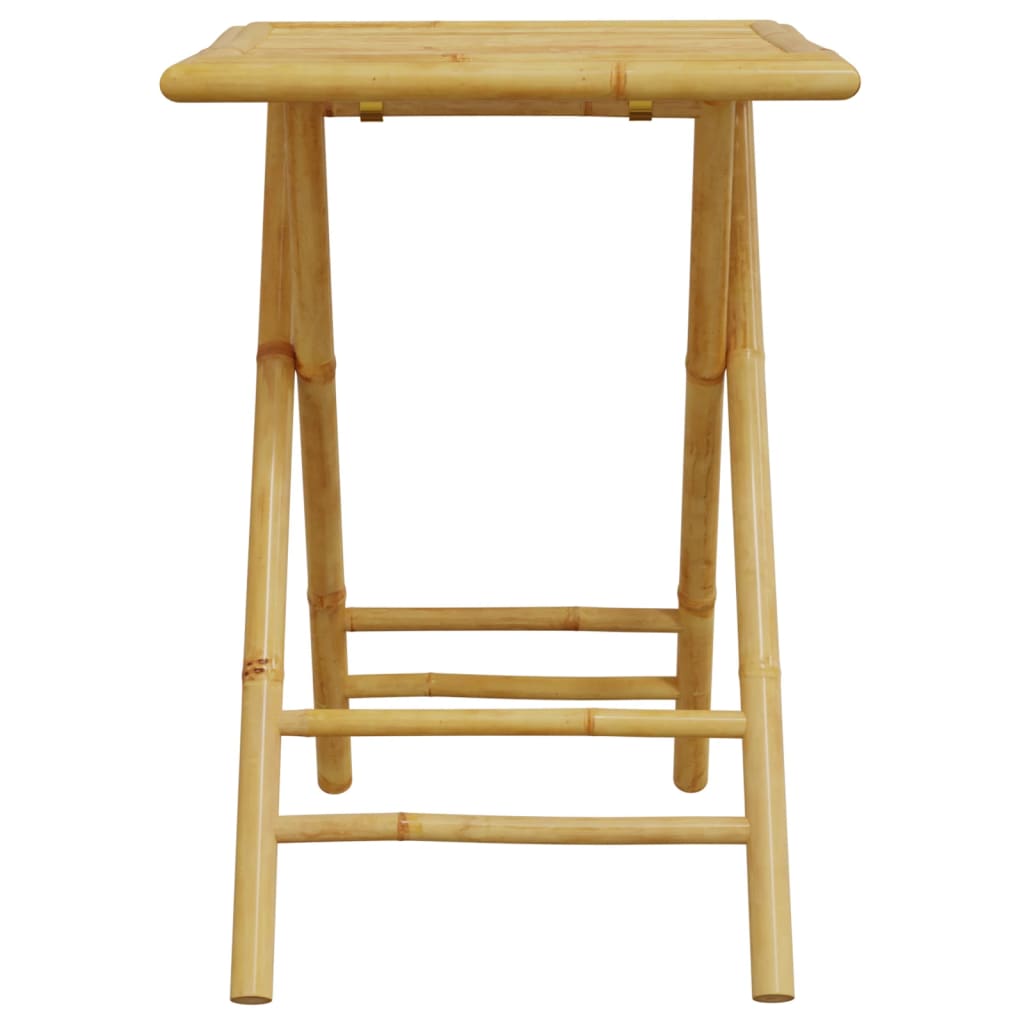 Sklopivi vrtni stol 55 x 55 x 75 cm od bambusa