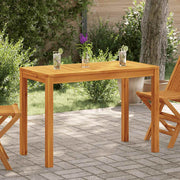 Vrtni blagovaonski stol 110 x 55 x 75 cm masivno bagremovo drvo