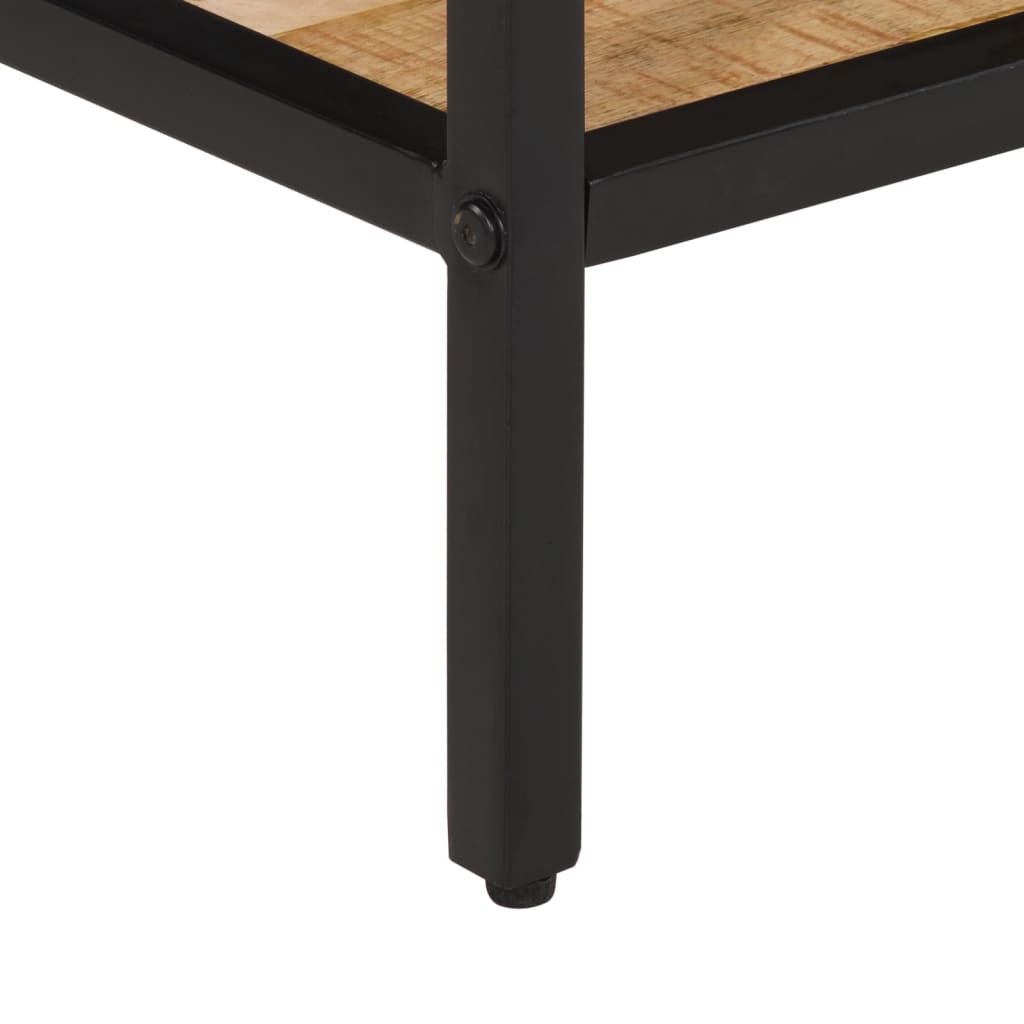 Stolić za kavu 55 x 55 x 45 cm od masivnog grubog drva manga