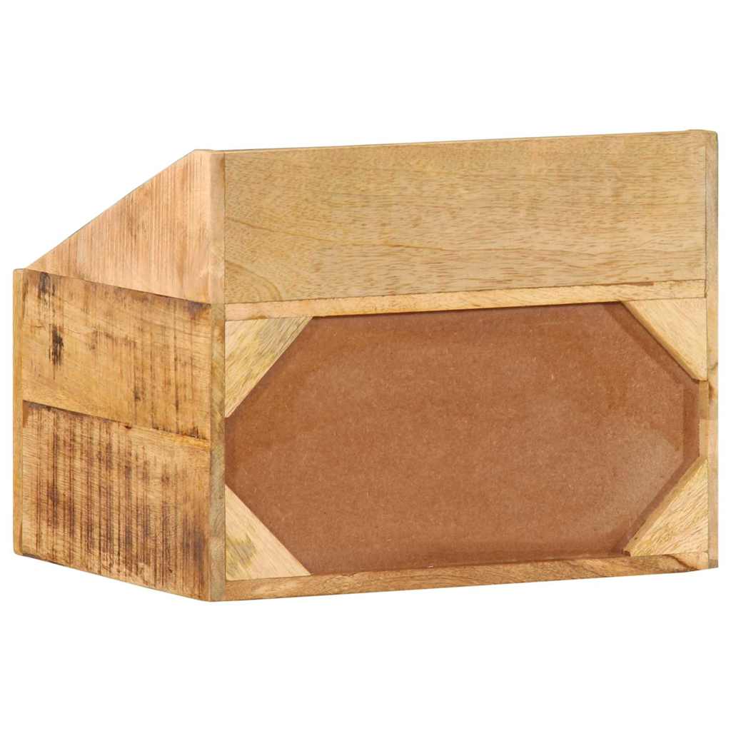 Noćni ormar s ladicama Smeđa 40 x 30 x 30 cm Čvrsto drvo manga