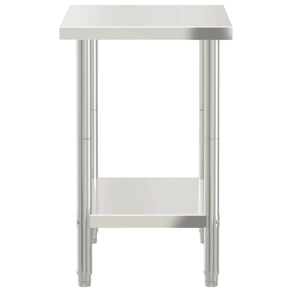 Kuhinjski radni stol 82,5 x 55 x 85 cm od nehrđajućeg čelika