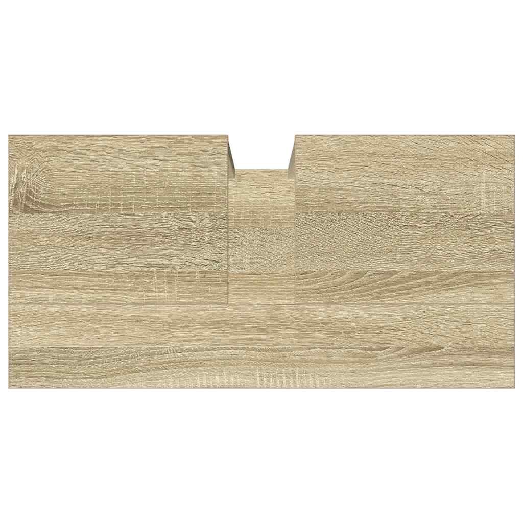 Ormarić za umivaonik boja hrasta 60x30x60 cm konstruirano drvo