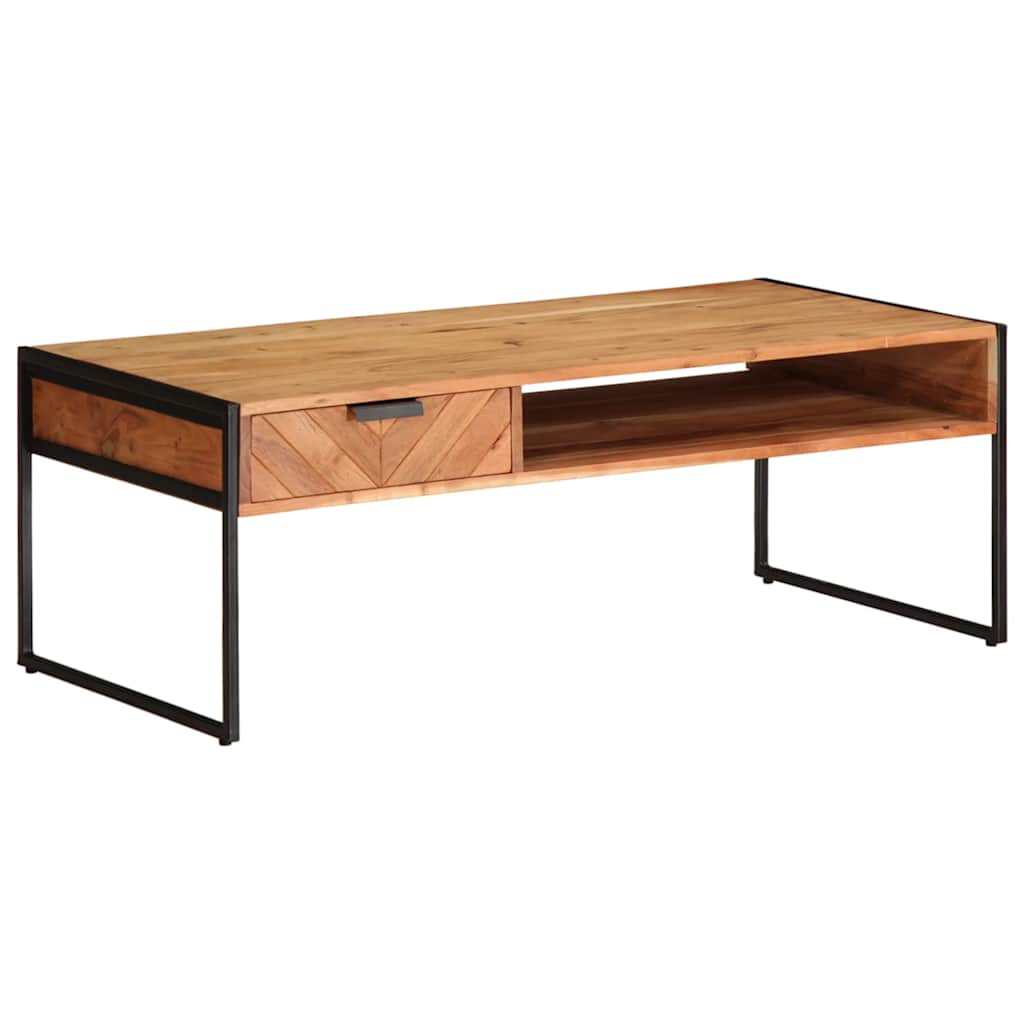 Stolić za kavu 110 x 55 x 40 cm od masivnog bagremovog drva
