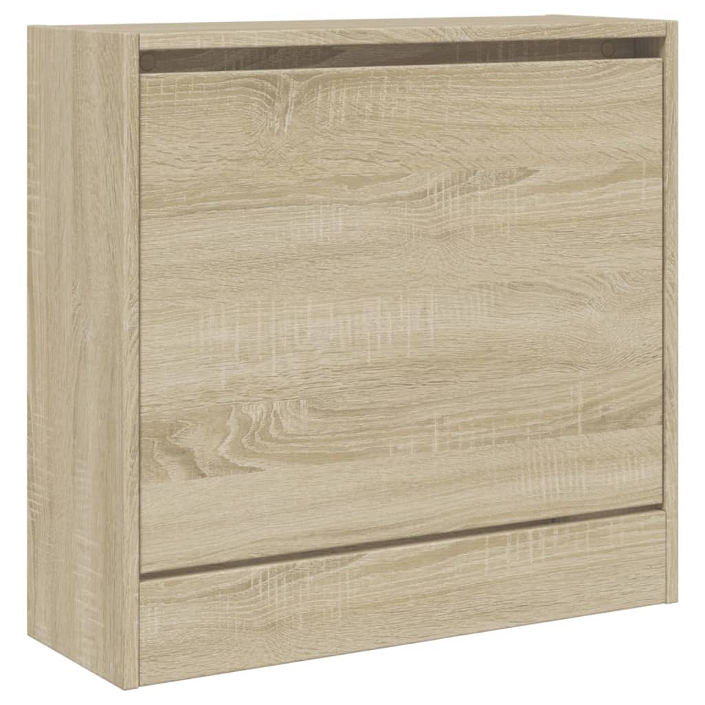 Ormarić za cipele boja hrasta 60 x 21 x 57 cm konstruirano drvo