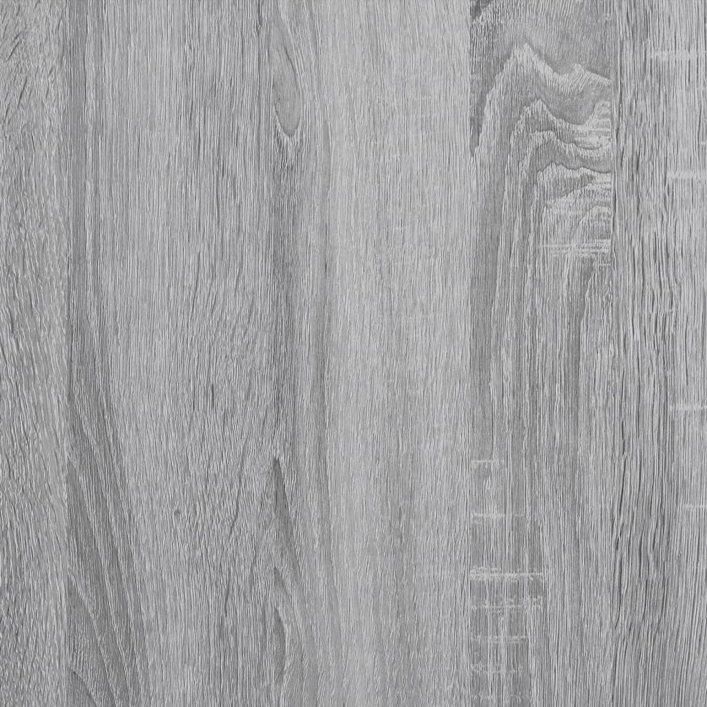 Ormarić za cipele sivi hrast 80x21x57 cm konstruirano drvo