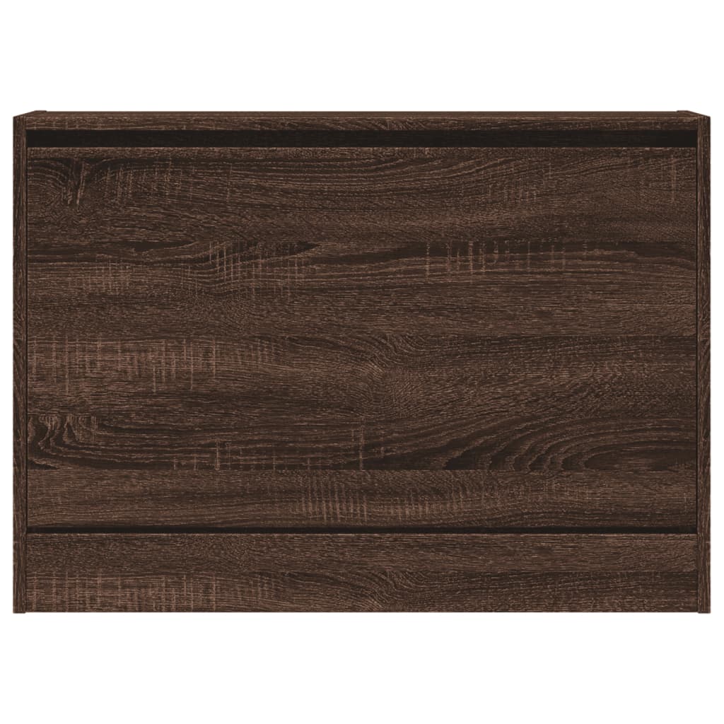 Ormarić za cipele boja hrasta 80x21x57 cm konstruirano drvo