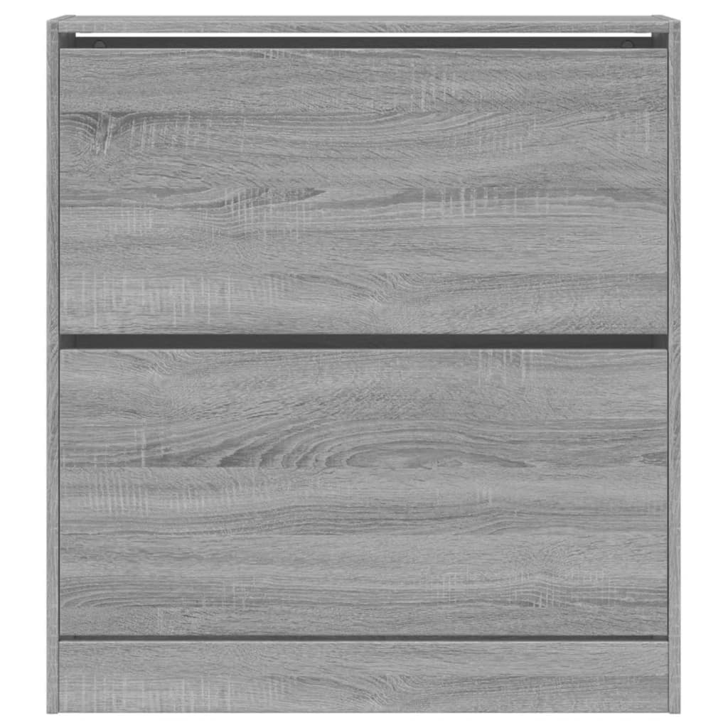 Ormarić za cipele boja hrasta 80x21x87,5 cm konstruirano drvo