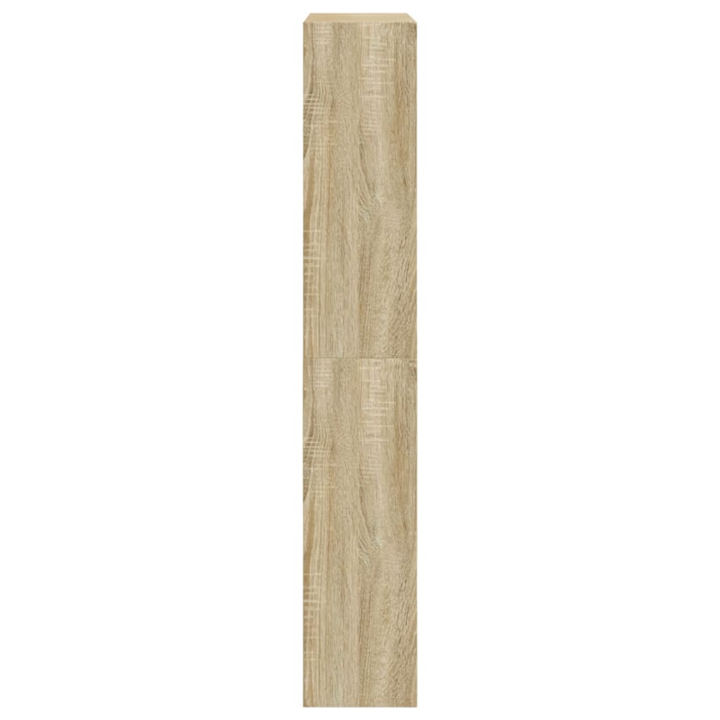 Ormarić za cipele boja hrasta 80x21x125,5 cm konstruirano drvo