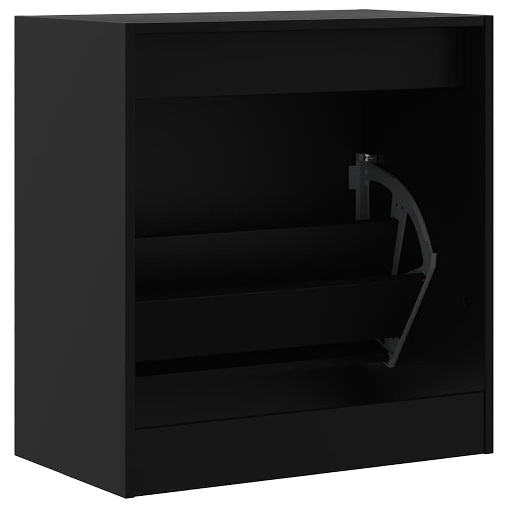 Ormarić za cipele crni 60x34x63,5 cm od konstruiranog drva