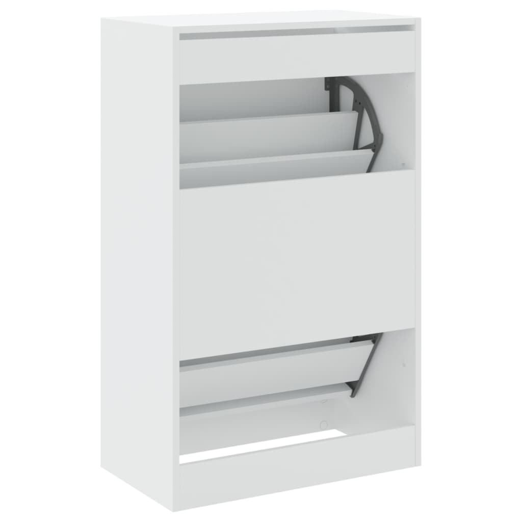 Ormarić za cipele bijeli 60x34x96,5 cm konstruirano drvo