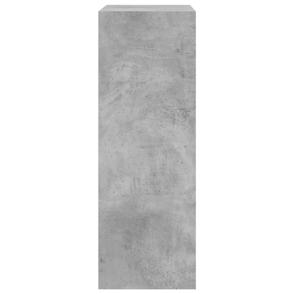 Ormarić za cipele boja betona 60x34x96,5 cm konstruirano drvo