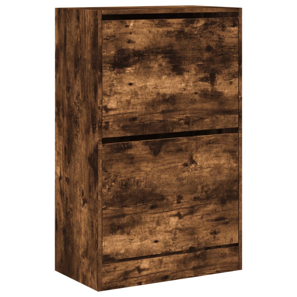 Ormarić za cipele boja hrasta 60x34x96,5 cm konstruirano drvo