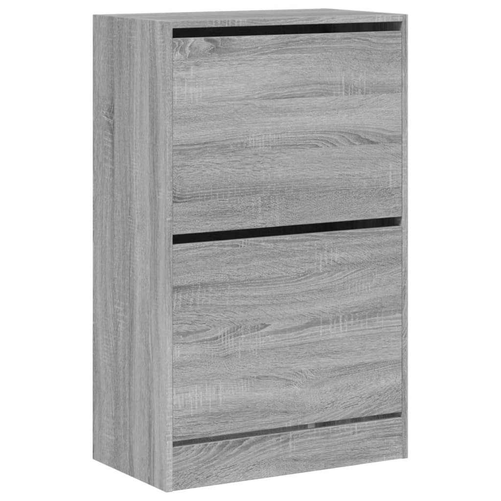 Ormarić za cipele boja hrasta 60x34x96,5 cm konstruirano drvo
