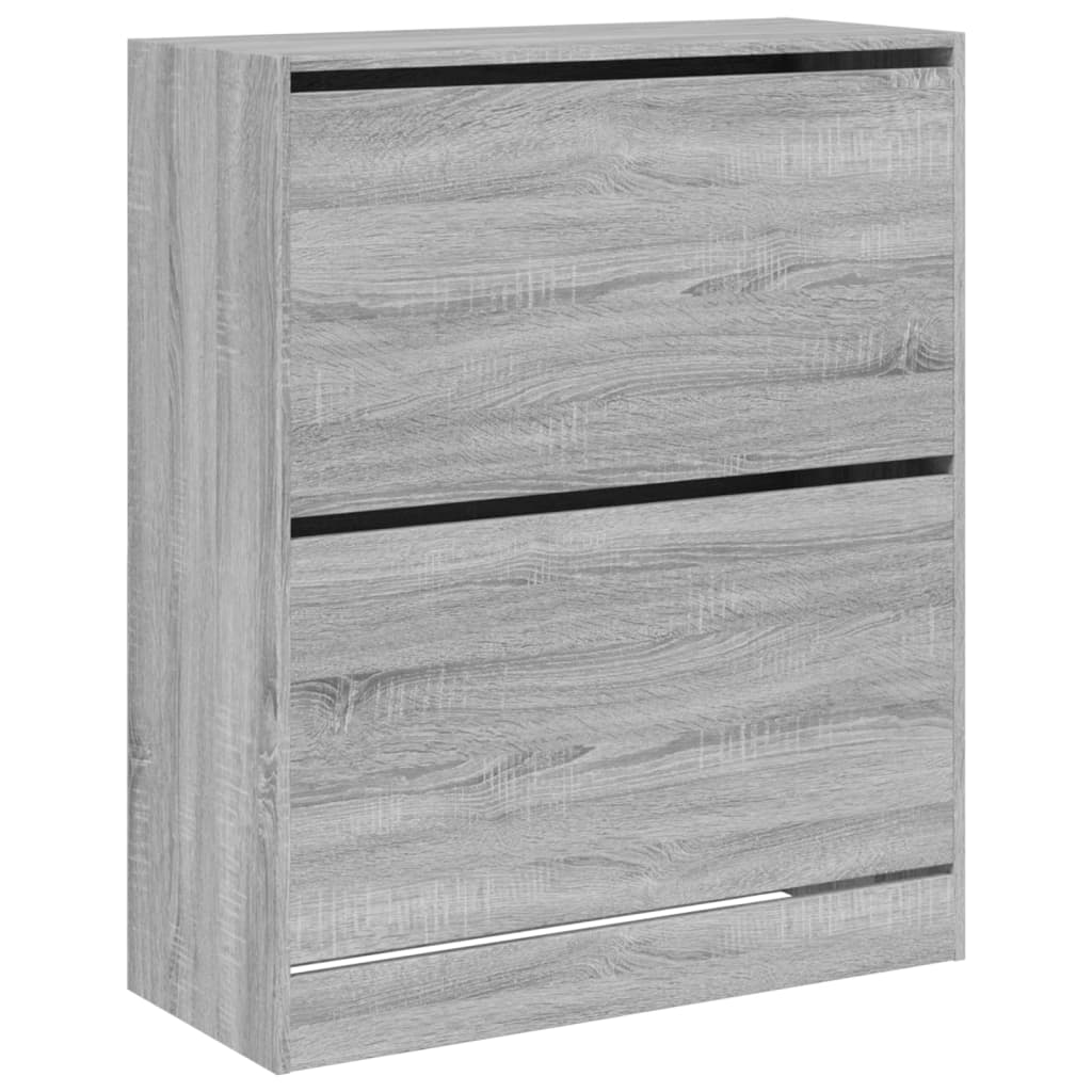 Ormarić za cipele boja hrasta 80x34x96,5 cm konstruirano drvo
