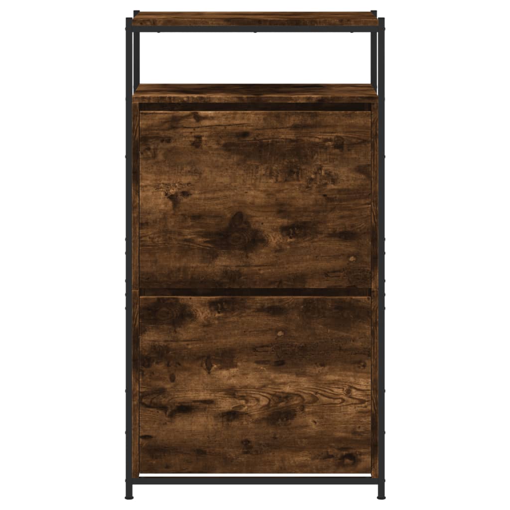 Ormarić za cipele boja hrasta 60x34x112 cm konstruirano drvo