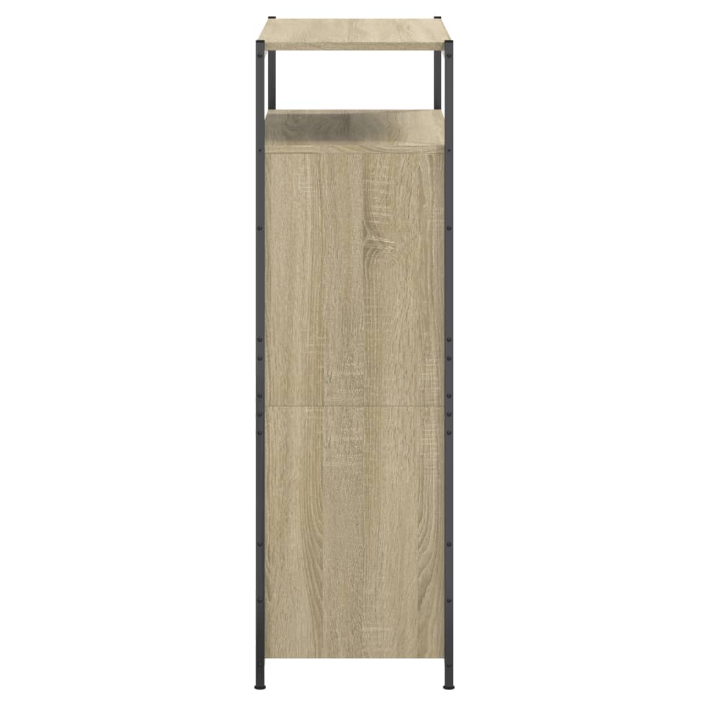 Ormarić za cipele boja hrasta 75x34x112 cm konstruirano drvo