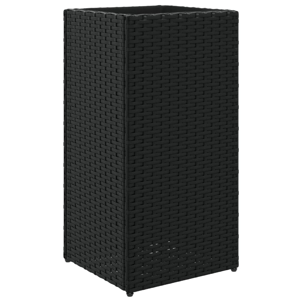 Vrtna sadilica crna 30 x 30 x 60 cm od poliratana