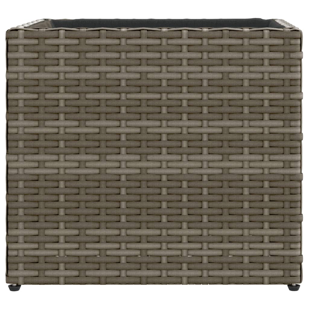 Vrtna sadilica siva 36 x 30 x 32 cm od poliratana