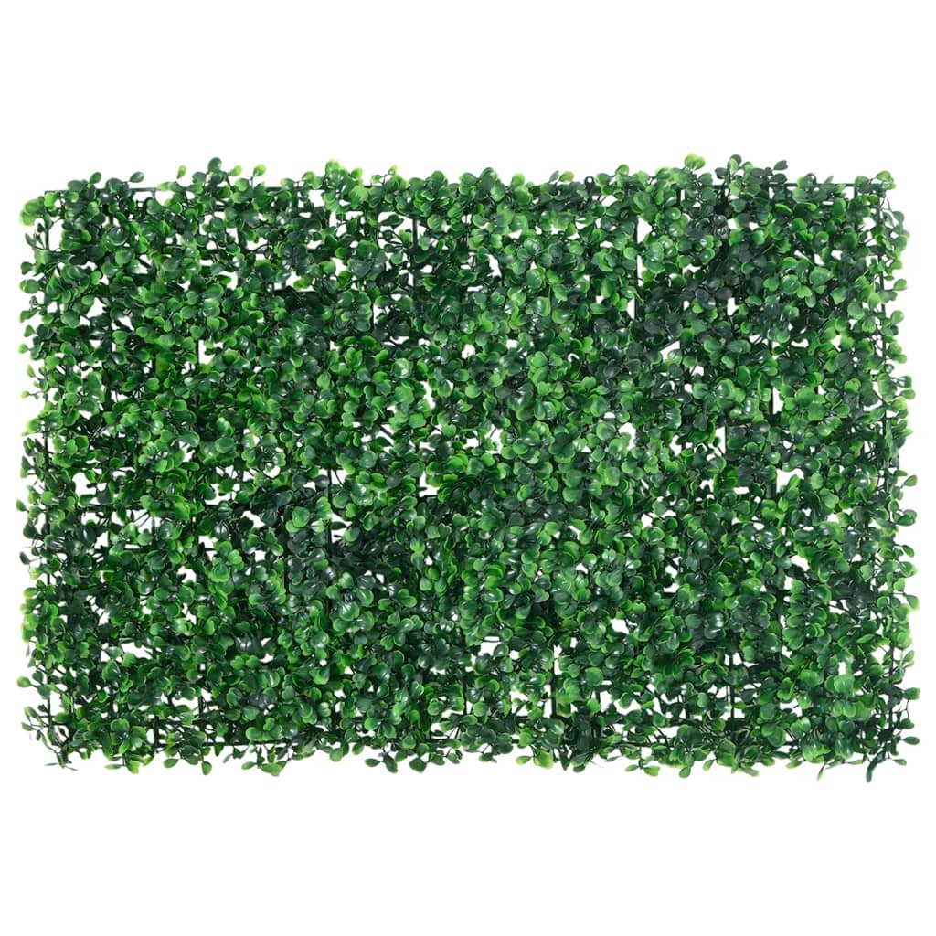 Ograda od umjetnog lišća 24 kom zelena 40 x 60 cm