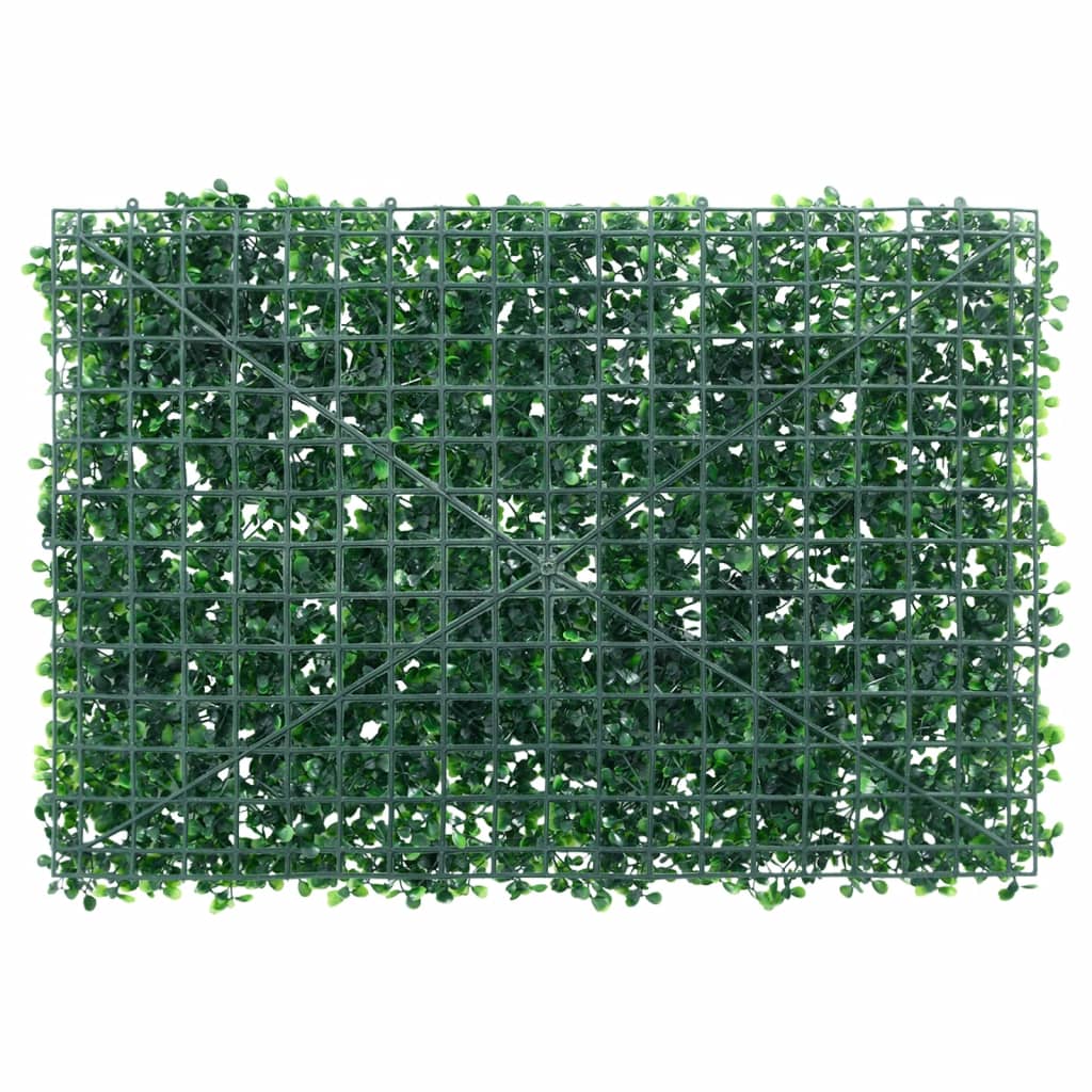 Ograda od umjetnog lišća 24 kom zelena 40 x 60 cm