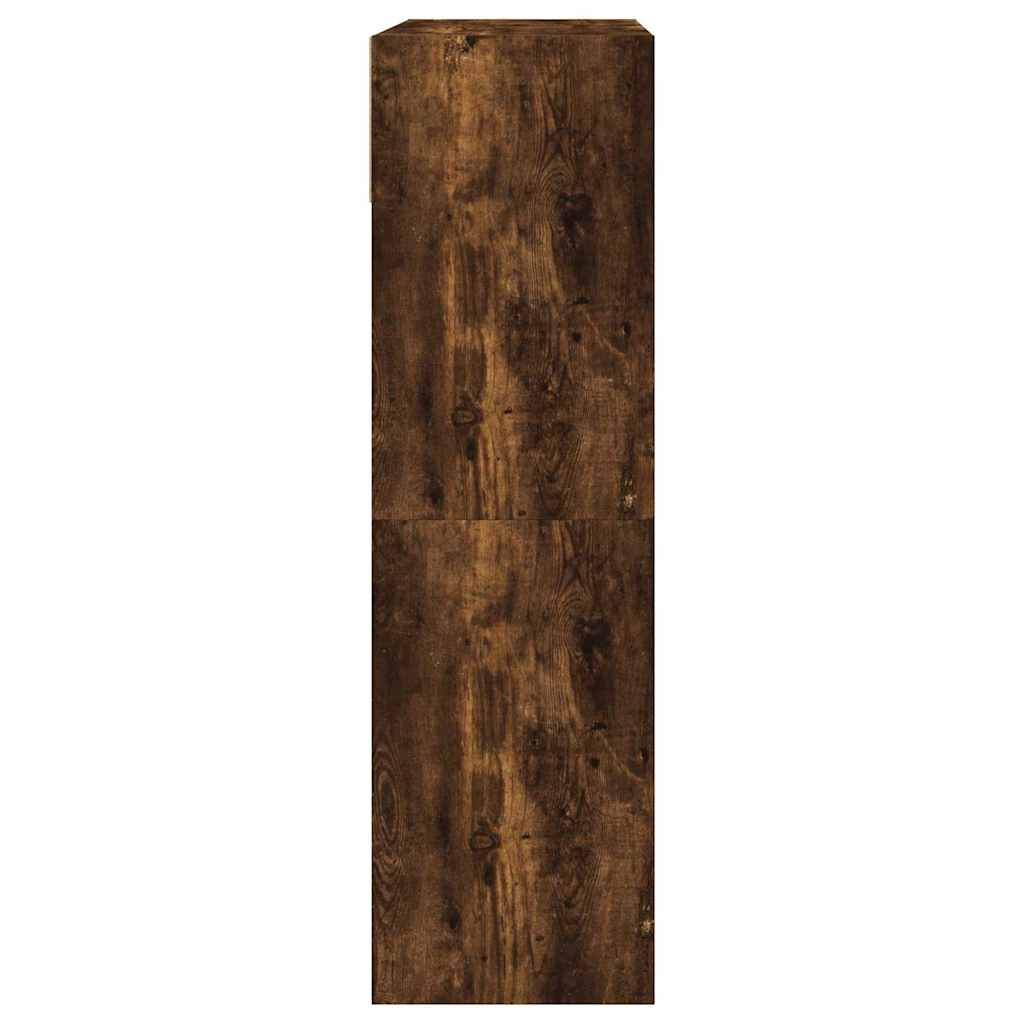 Ormarić za cipele s 2 ladice boja hrasta 80 x 34 x 116 cm