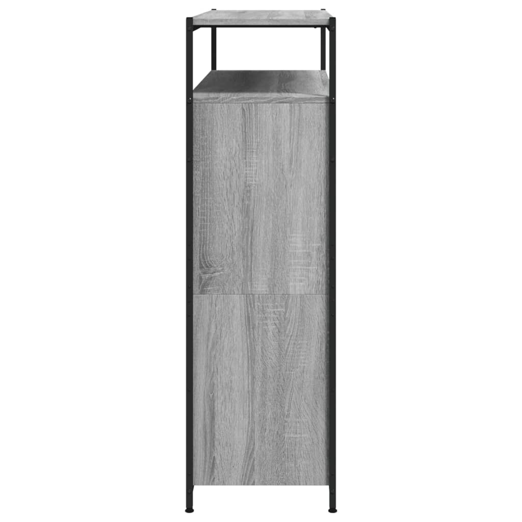 Ormarić za cipele s 4 ladice siva boja hrasta 100x34x112 cm