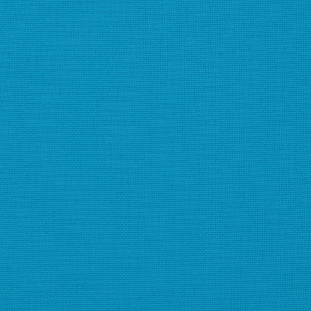 Jastuci za stolicu s visokim naslonom 6 kom plavi od tkanine