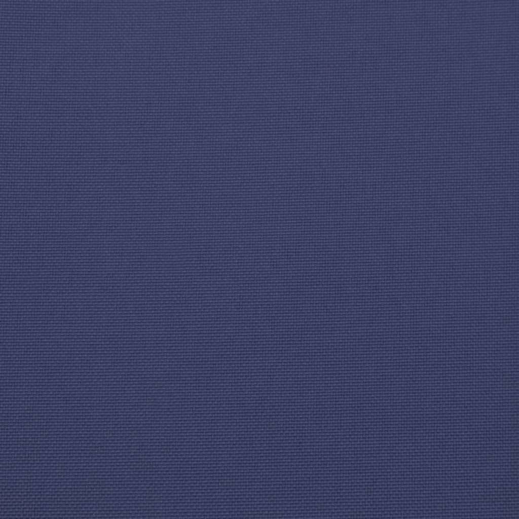 Jastuk za palete tamnoplavi 60 x 60 x 12 cm od tkanine