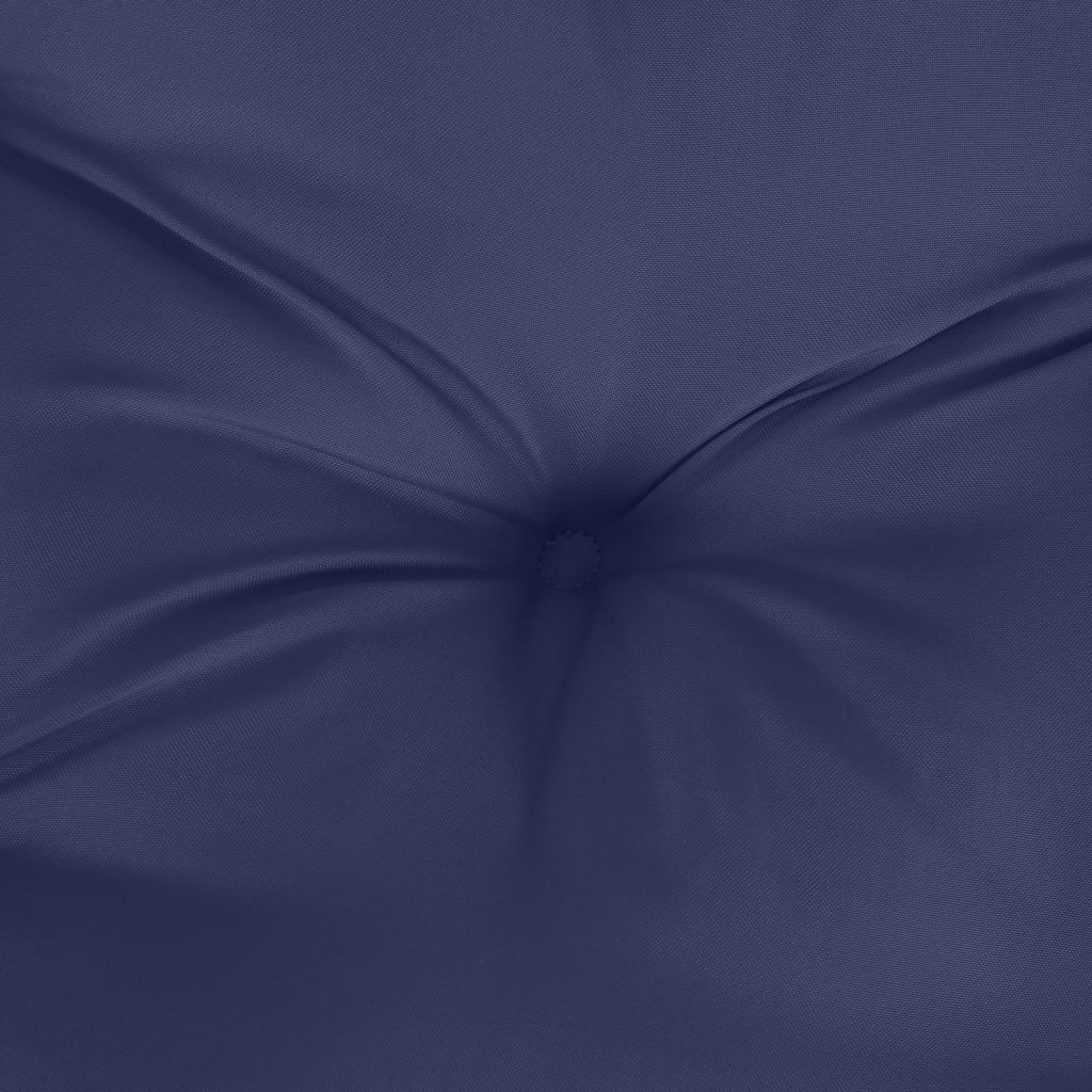 Jastuk za palete modri 80 x 40 x 12 cm od tkanine