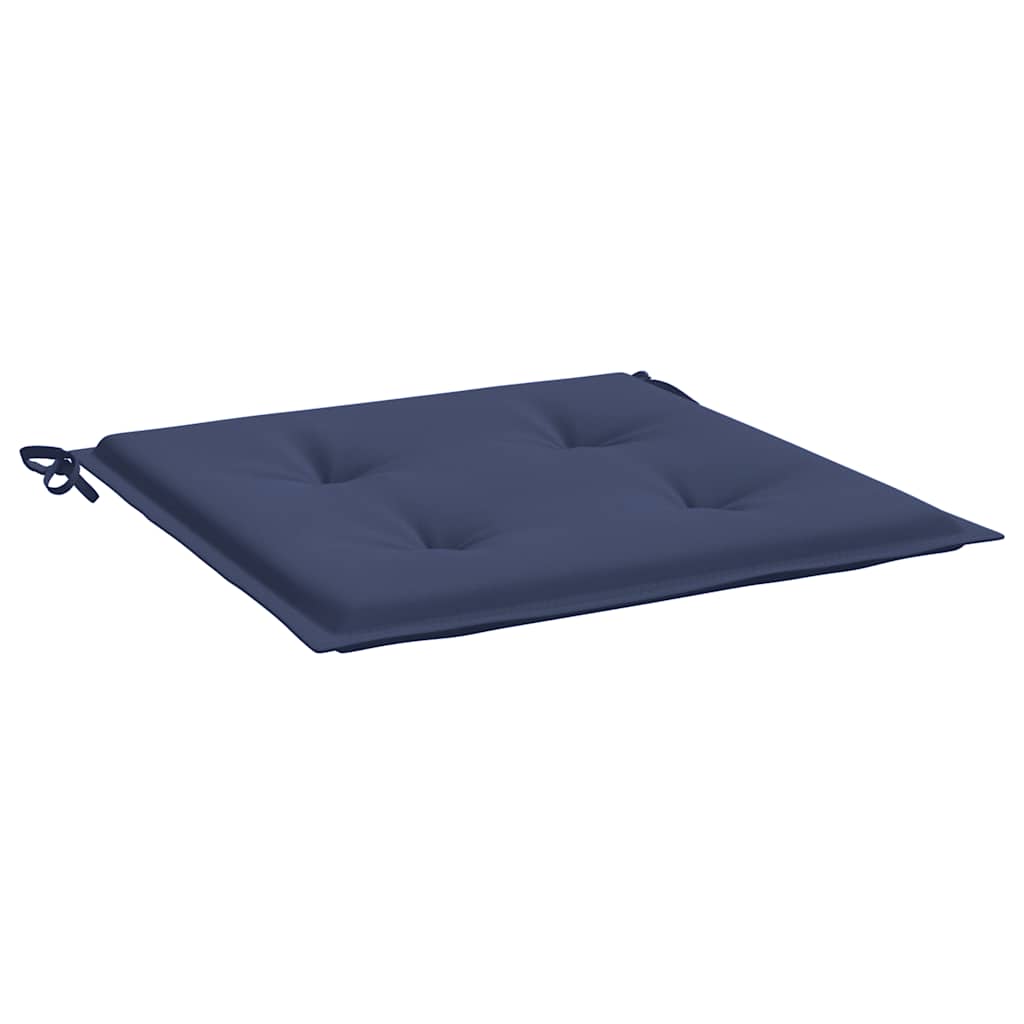 Jastuci za palete 2 kom modri 40x40x4 cm od tkanine Oxford