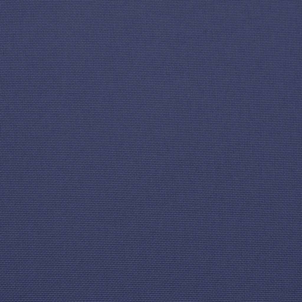 Jastuk za vrtnu klupu modri 200x50x4 cm od tkanine Oxford