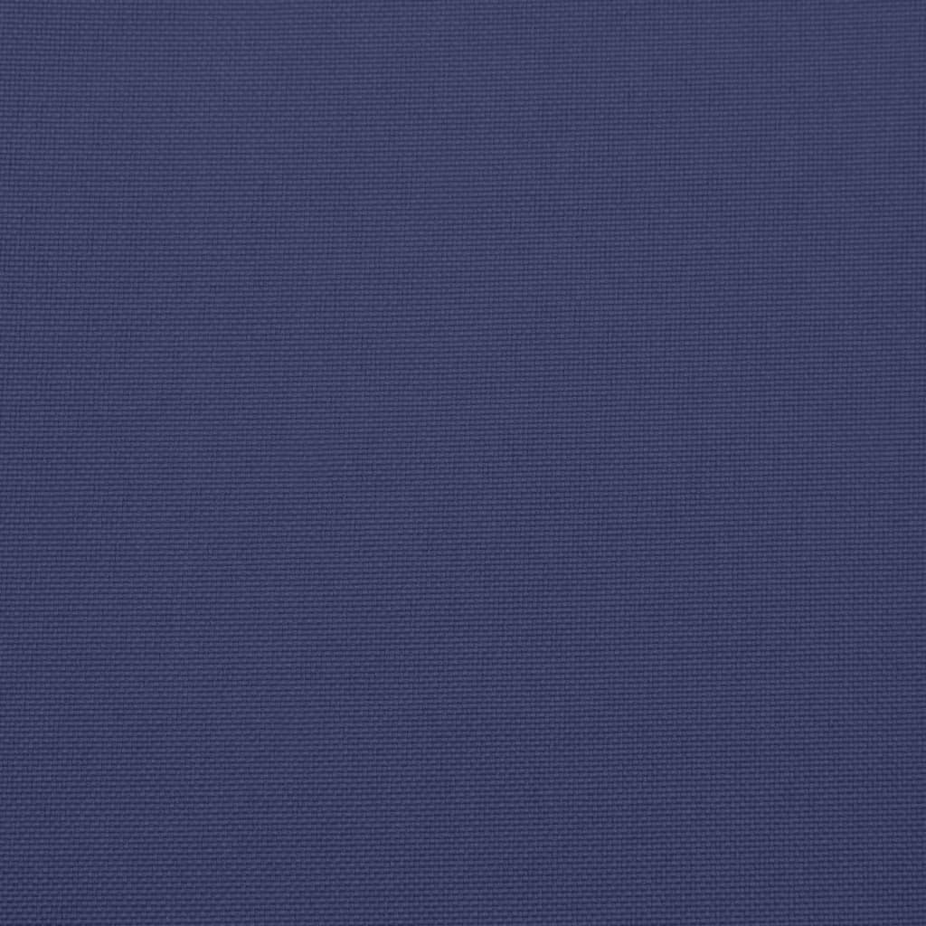 Jastuk za vrtnu klupu modri 200x50x7 cm tkanine Oxford